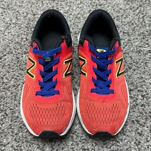 New Balance Fresh Foam Arishi v3 Kids Running Shoes Orange Blue Size 12